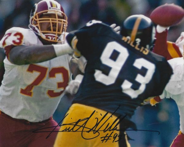 Autographed KEITH WILLIS 8X10 Pittsburgh Steelers Photo