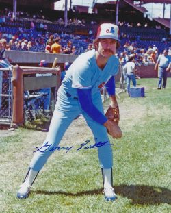 AUTOGRAPHED GERRY PIRTLE 8X10 Montreal Expos photo