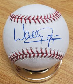 WALLY JOYNER  Autographed Official Major League Baseball