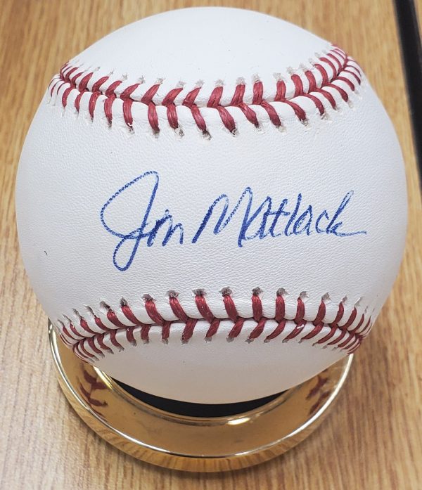 Autographed JON MATLACK Official Major League Baseball