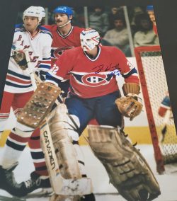 Autographed DENIS HERRON 11x14 Montreal Canadiens Photo