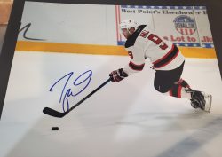 Autographed TAYLOR HALL 11x14 New Jersey Devils Photo