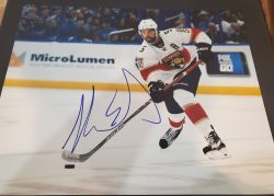 Autographed AARON EKBLAD 11X14 Florida Panthers Photo