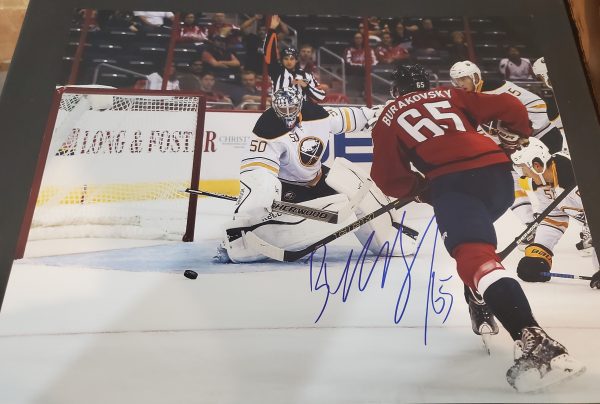 Autographed ANDRE BURAKOVSKY Washington Capitals 11x14 Photo