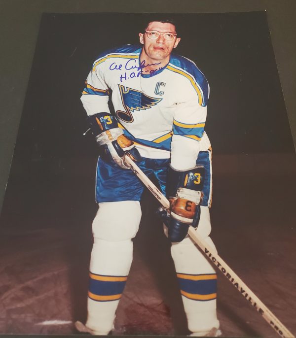 Autographed AL ARBOUR 11X14 St. Louis Blues Photo