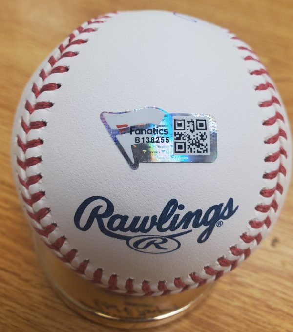 Autographed J.D. MARTINEZ Official Major League Baseball Fanatics - Image 2