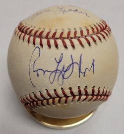 Autographed RON LEFLORE Official American League Baseball