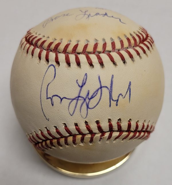 Autographed RON LEFLORE Official American League Baseball