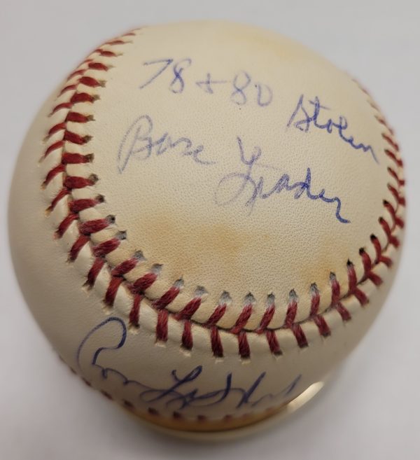 Autographed RON LEFLORE Official American League Baseball - Image 2