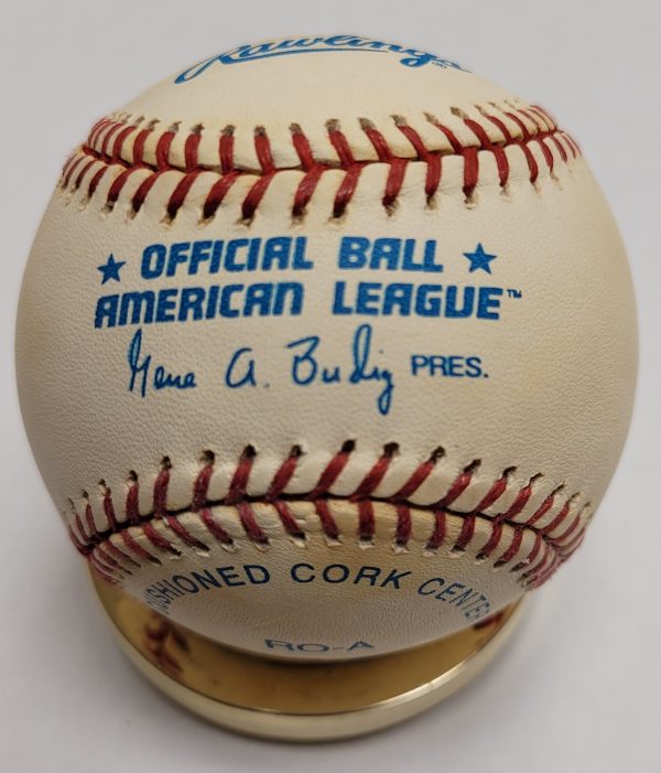 Autographed RON LEFLORE Official American League Baseball - Image 3
