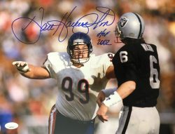 Autographed Dan Hampton 11x14 Chicago Bears Photo with JSA COA