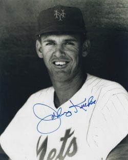 AUTOGRAPHED JOHNNY KUCKS 8X10 New York Mets photo
