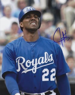 AUTOGRAPHED JUAN GONZALEZ 8x10 Kansas City Royals Photo
