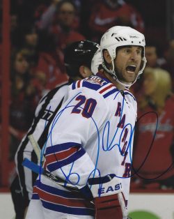 Autographed ERIC LINDROS 8X10 New York Rangers Photo - Main Line Autographs