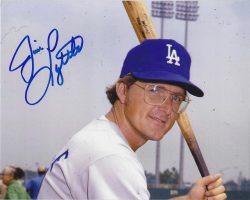 AUTOGRAPHED JIM LYTTLE 8x10 Los Angeles Dodgers Photo