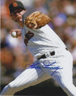 Autographed GOOSE GOSSAGE 8X10 San Diego Padres Photo