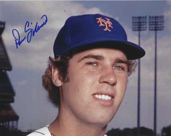AUTOGRAPHED PAUL SIEBERT 8x10 New York Mets photo