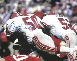 Autographed BUDDY CURRY 8X10 Atlanta Falcons photo