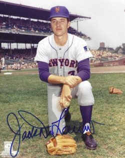 AUTOGRAPHED JACK DILAURO 8x10 New York Mets photo