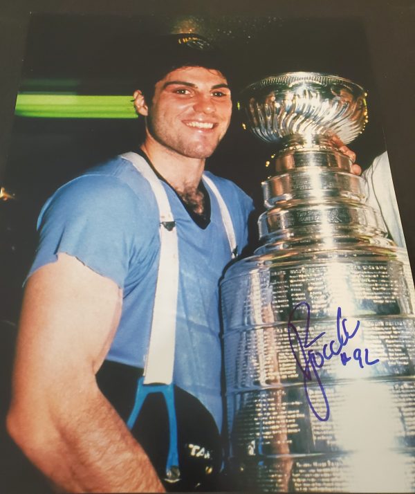 Autographed RICK TOCCHET 11X14 Pittsburgh Penguins Photo