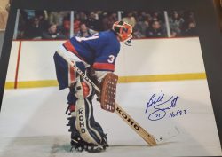Autographed BILLY SMITH 11x14 New York Islanders Photo