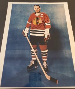 Autographed PIERRE PILOTE  11X14 Chicago Blackhawks Photo