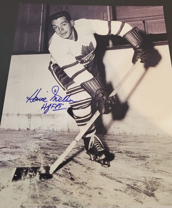 Autographed 11x14 HOWIE MEEKER Toronto Maple Leafs  Photo