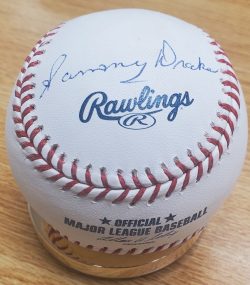 SAMMY DRAKE Autographed Official Major League Baseball