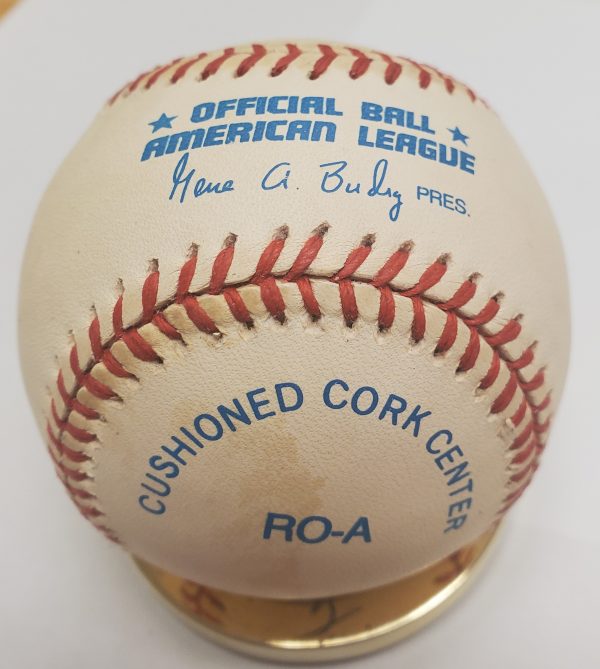 JUAN DELIS Autographed Official American League Baseball - Image 2