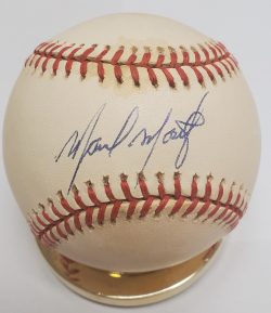 Autographed MANUEL MONTEJO Official American League Baseball