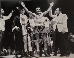 Autographed JAKE LAMOTTA "Raging Bull" 11X14 Boxing photo