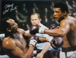 Autographed BOB FOSTER 11X14 Boxing photo