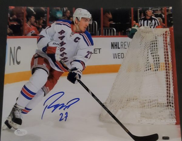Autographed Ryan McDonagh New York Rangers 11x14 photo with JSA COA