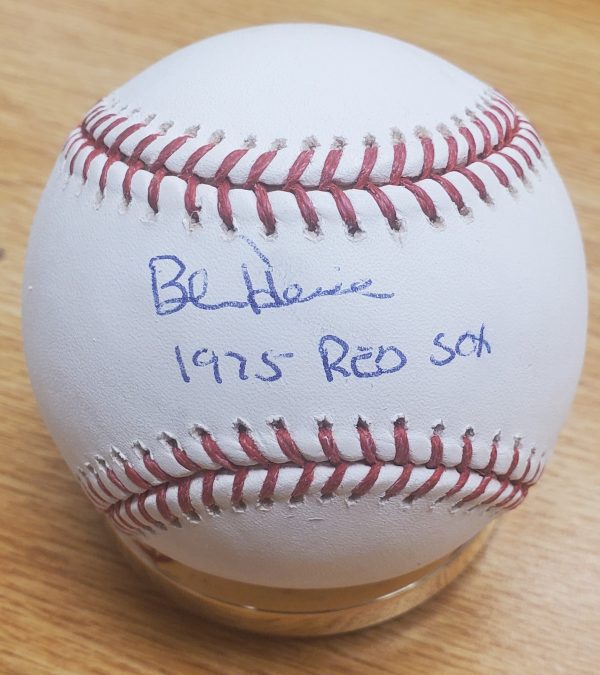 Autographed BOBBY HEISE "1975 Red Sox" Official Major League Baseball