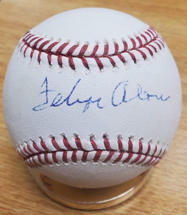 FELIPE ALOU Autographed Official Major League Baseball