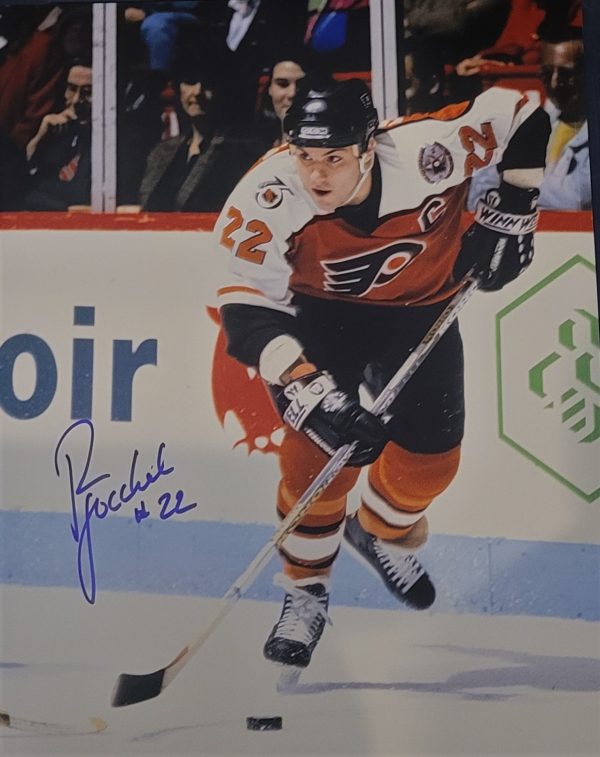 Autographed RICK TOCCHET 11X14 Philadelphia Flyers Photo