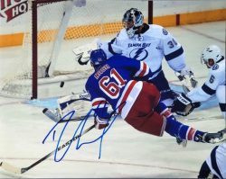 Autographed  RICK NASH 11x14 New York Rangers Photo