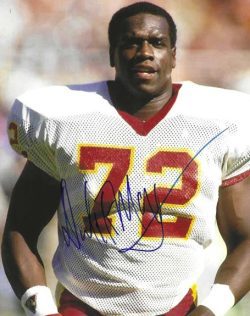 Autographed DEXTER MANLEY 8x10 Washington Redskins Photo
