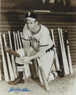 AUTOGRAPHED HARRY WALKER 8X10 Philadelphia Phillies Photo
