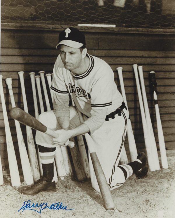 AUTOGRAPHED HARRY WALKER 8X10 Philadelphia Phillies Photo