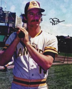 AUTOGRAPHED DICK SHARON 8x10 San Diego Padres photo