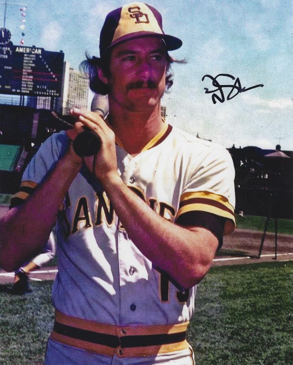 AUTOGRAPHED DICK SHARON 8x10 San Diego Padres photo