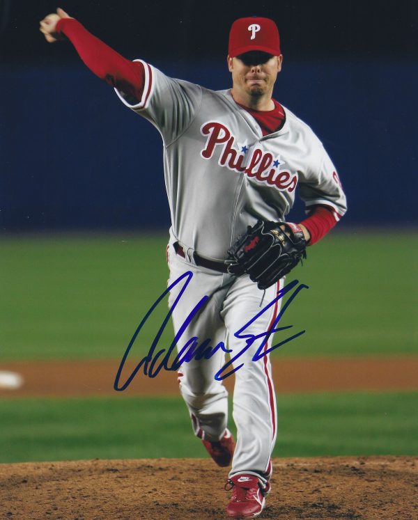 AUTOGRAPHED ADAM EATON 8x10 Philadelphia Phillies Photo