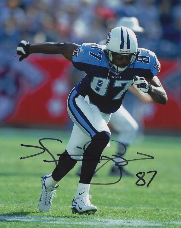 Autographed  KEVIN DYSON 8X10 Tennessee Titans photo