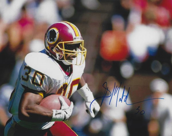Autographed BRIAN MITCHELL 8x10 Washington Redskins Photo