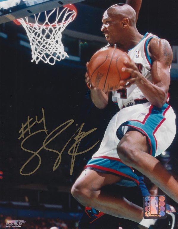 AUTOGRAPHED STROMILE SWIFT 8x10 Vancouver Grizzlies Photo