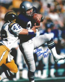 Autographed STEVE LARGENT "HOF 95" 8X10 Seattle Seahawks photo