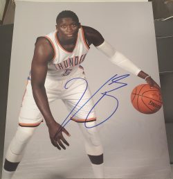 Autographed Victor Oladipo Oklahoma City Thunder 11x14 Photo