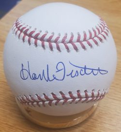 HANK FISCHER Autographed Official Major League Baseball