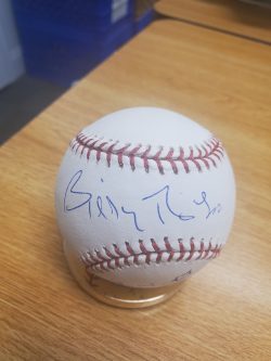 BILL ROHR Autographed Official Major League Baseball